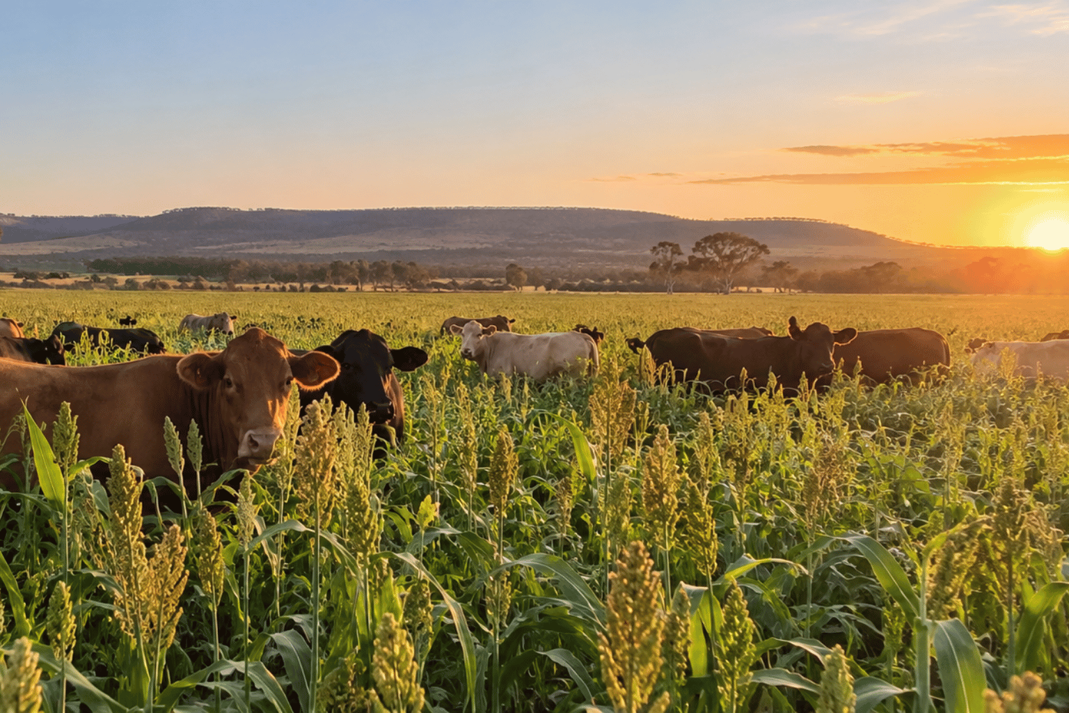 sulphur supplementation for cattle grazing sorghum